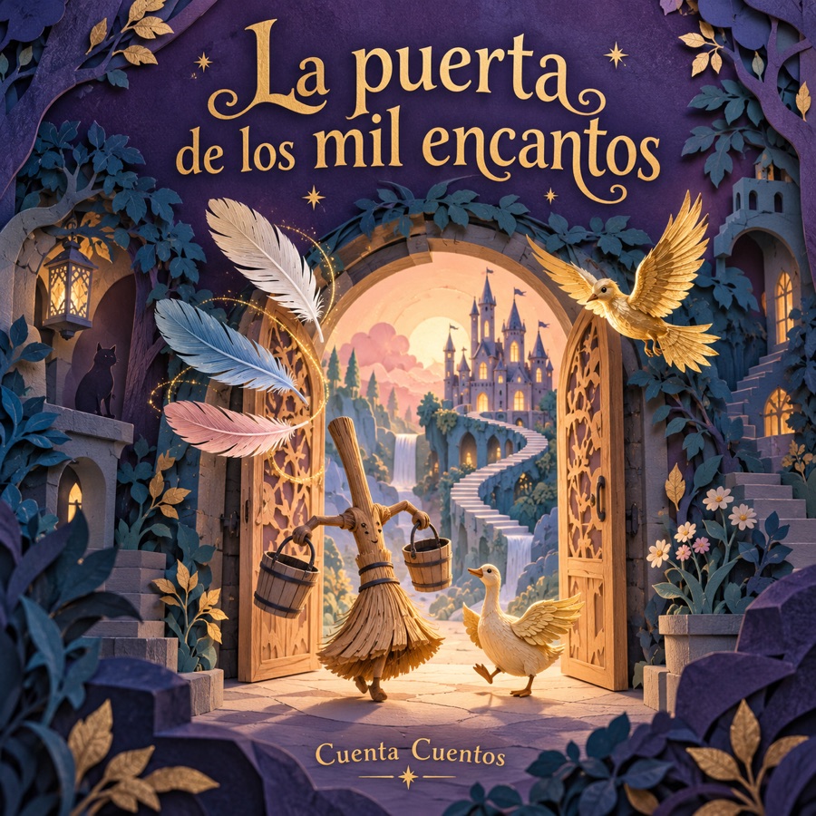 Portada de La puerta de los mil encantos